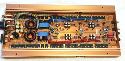 RARE OLD SCHOOL ABYSS AUDIO MFA 7.2 TRU COPPER 850 WATT SQ AMP MADE IN KOREA