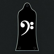 GUITAR TRUSS ROD COVER - Custom Engraved - Fits EPIPHONE EPI - BASS CLEF Music