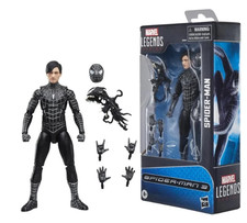 Marvel Legends Spider-Man 3 Symbiote Black Suit Figure Tobey Spiderman Brand New