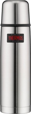 THERMOS Isolierflasche LIGHT & COMPACT Edelstahl matt doppelwandig 0,75 Liter