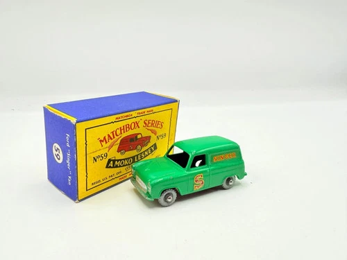 Matchbox Lesney 59a Ford Thames Singer Van SPW Matchbox Regular Wheels