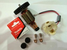 NEW MAKITA BRUSH HOLDER + CAPS + BRUSHES + ARMATURE CB430 BGA450 BGA452 DGA452