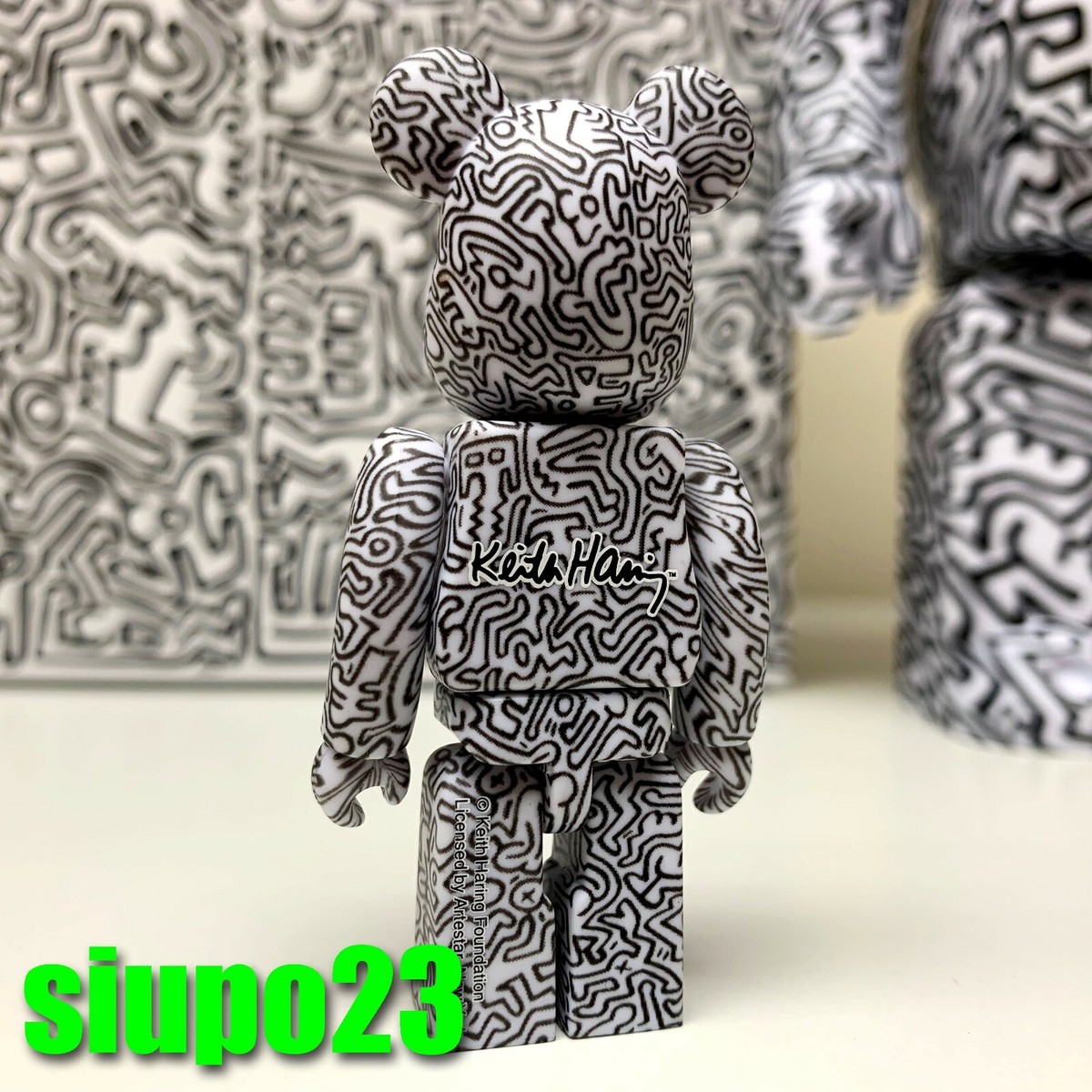 MEDICOM TOY - 新品 BE@RBRICK KEITH HARING #8 100％ &amp; 400％ Be@rbrick Keith Haring #8 100% & 400% Collectible Set by