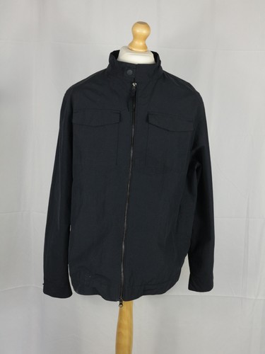 (UN)BIAS MENS comfort & style Jacket Navy Blue Funnel Neck XL - 第 1/11 張圖片