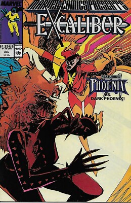 Marvel Comics Presents No.36 / 1989 Excalibur Black Panther Patsy Walker Hellcat
