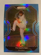 2021 Prizm Baseball Yu Darvish Carolina Blue Prizm Tier II San Diego Padres🔥🔥