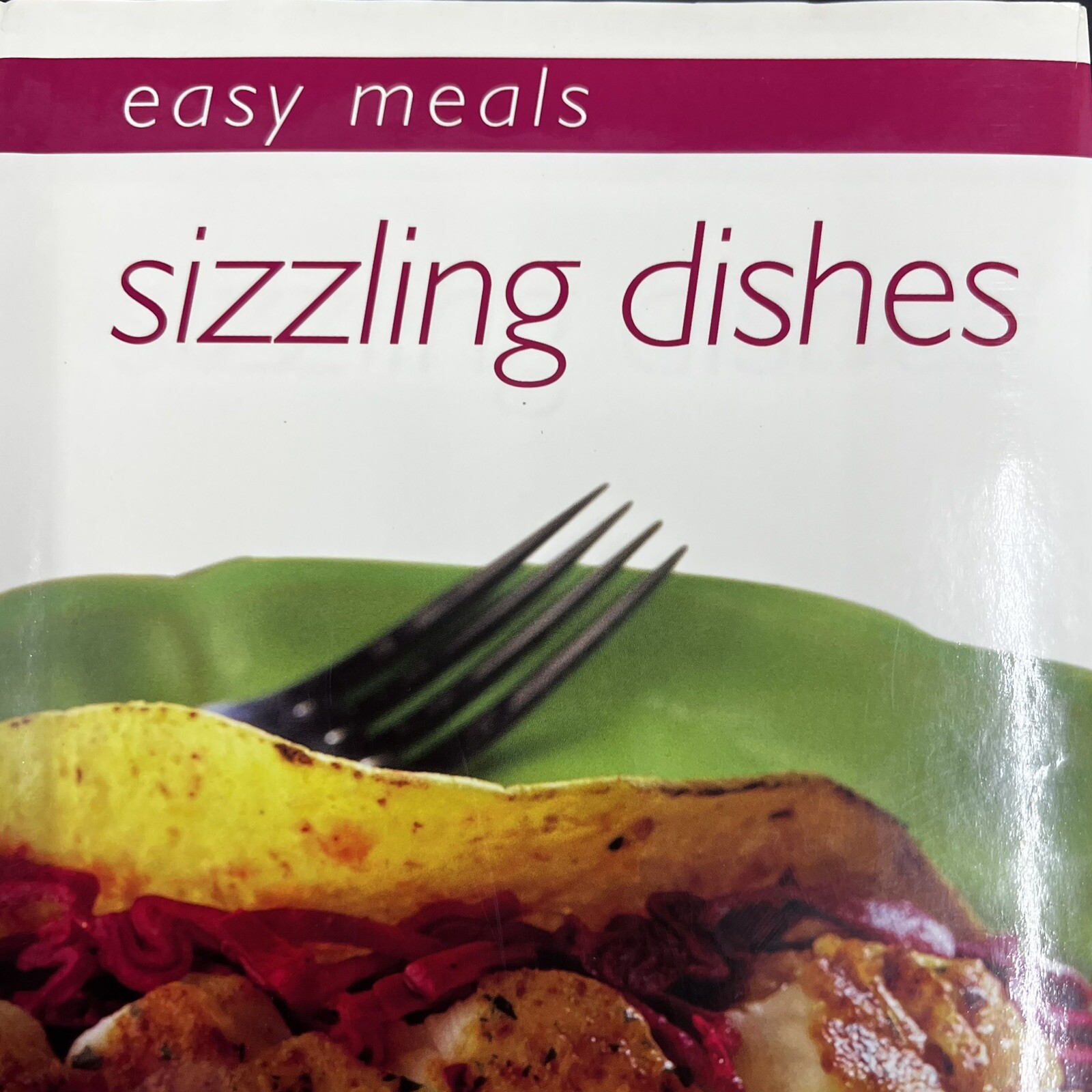 Sizzling Dishes Easy Meals (Hardback Cookbook Parragon Publishing)