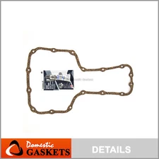 Oil Pan Gasket Fits 98-08 Pontiac Toyota Celica Corolla Matrix 1.8L 1ZZFE 2ZZGE