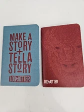 Log + Jotter Notebooks - Set of 2 - February 2020 - "Sign" & "Road"