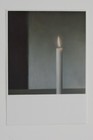 GERHARD RICHTER: "Kerze" , 1983 Kunst-Postkarte / auch mit Rahmen