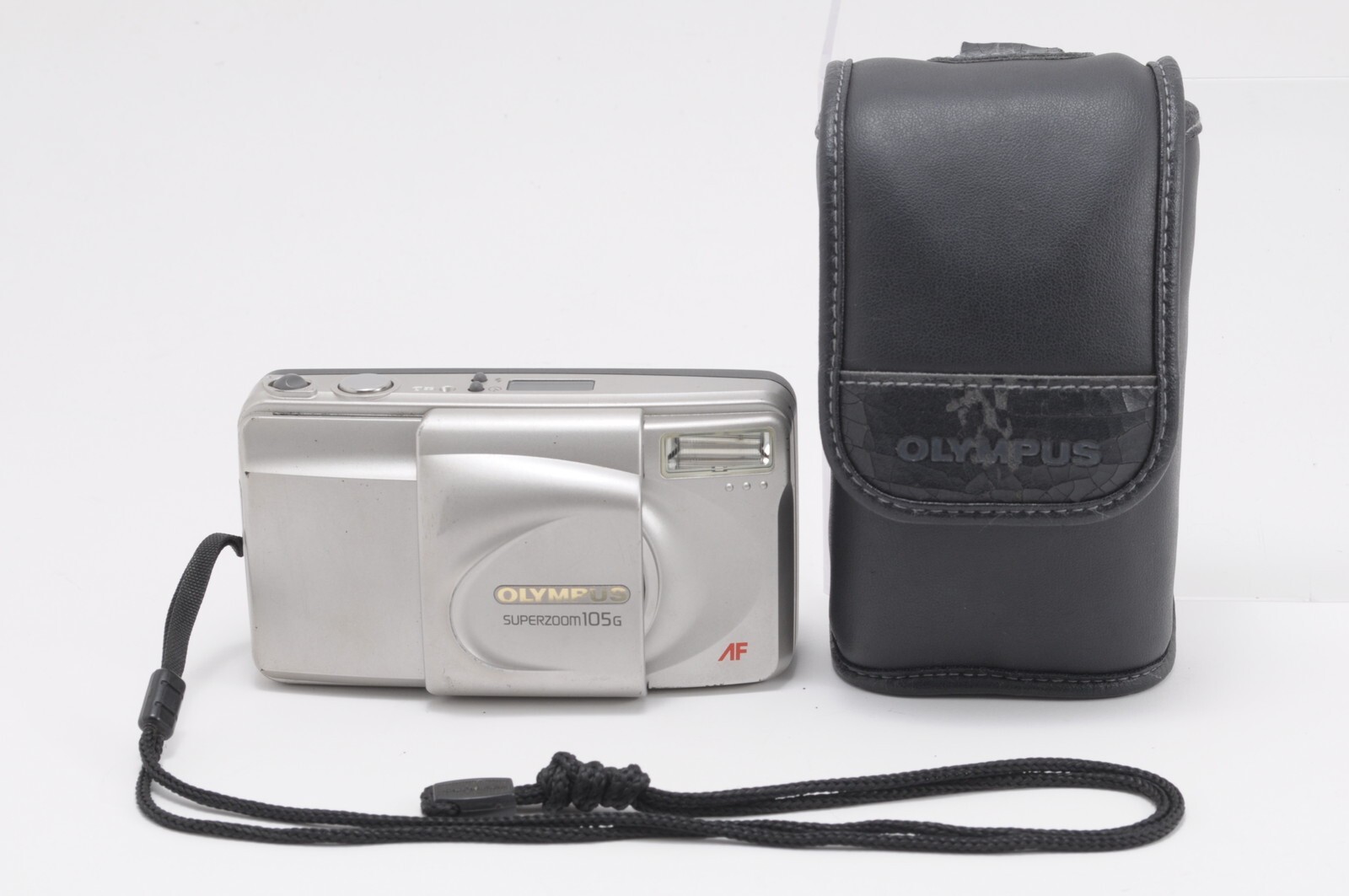 Read [Near Mint] Olympus Super Zoom 105G 35mm Point & Shoot Film Camera