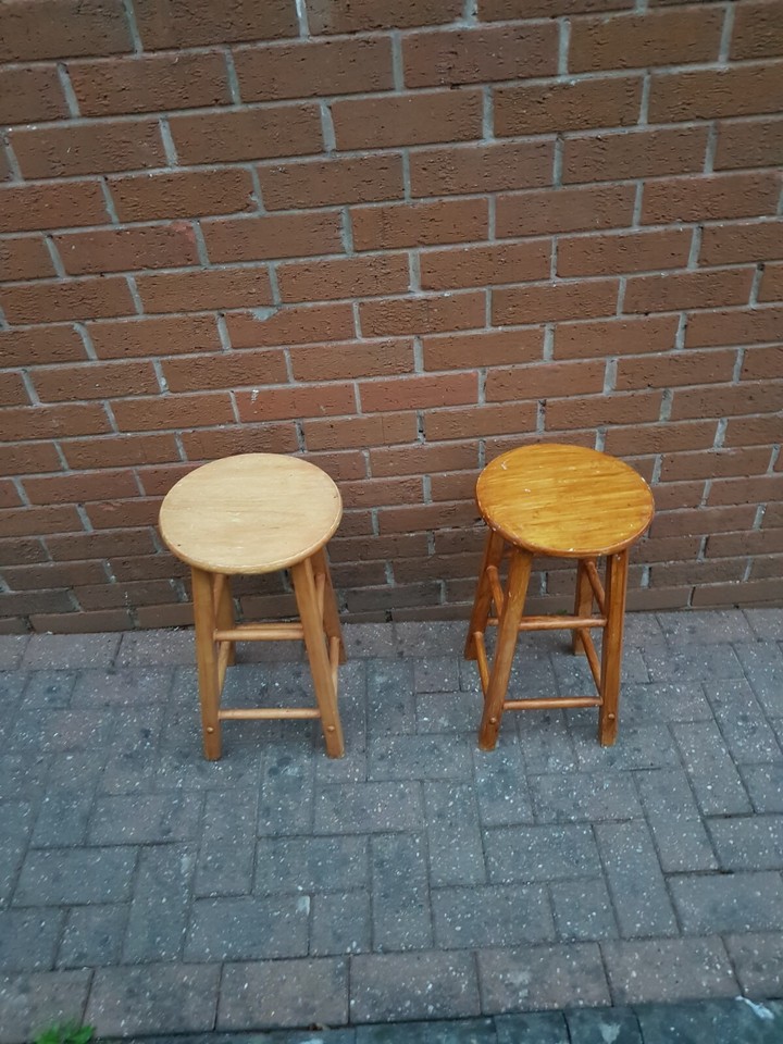 Pair of Bar Stools/ Kitchen Stools eBay