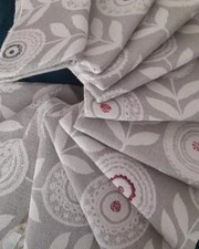 Voyage Cecilia Luxury Fabric For 6 Complete Cushions . 12 Pieces. 