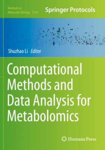 Thumbnail - Computational Methods And Data Analysis For Metabolomics 6279