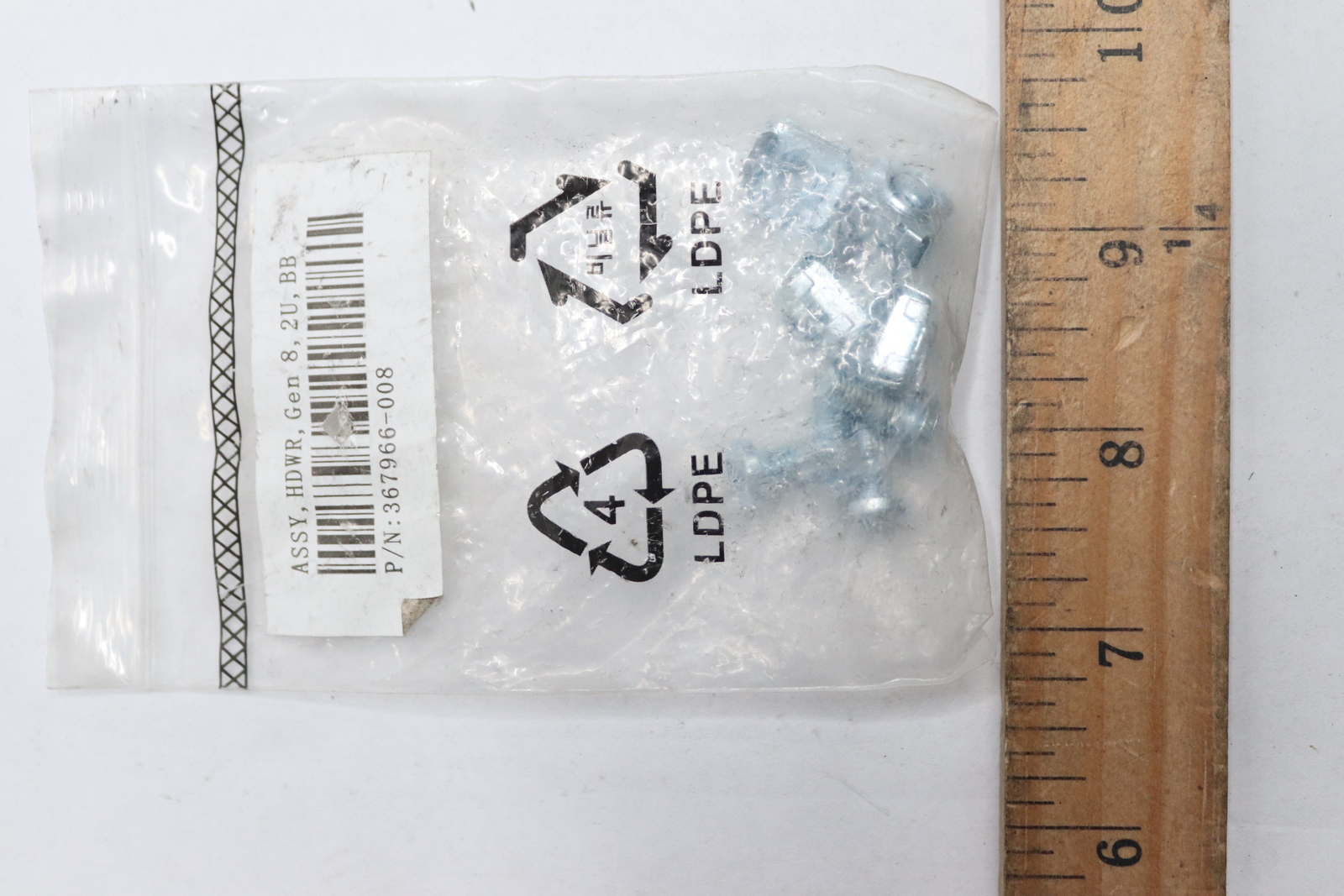 Hardware Assembly Gen8 2u Bb Cage Nuts & Mounting Screws 367966-008