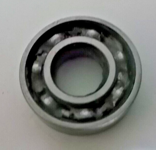 OPEN UNSHIELDED DEEP GROOVE STEEL BEARING 6001 12x28x8mm 7-BALL GREASED RACE - Image 4 of 4