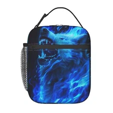 Insulated Lunch Box for Girls Boys Men Women Adults Kids Wolf Lunch Box for W...