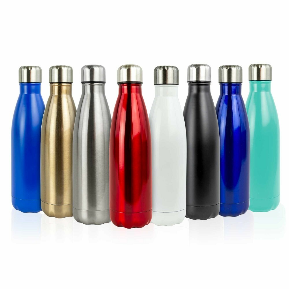 Portátil Botella de Agua Térmica de Acero Inoxidable 550 ML Caliente Frío