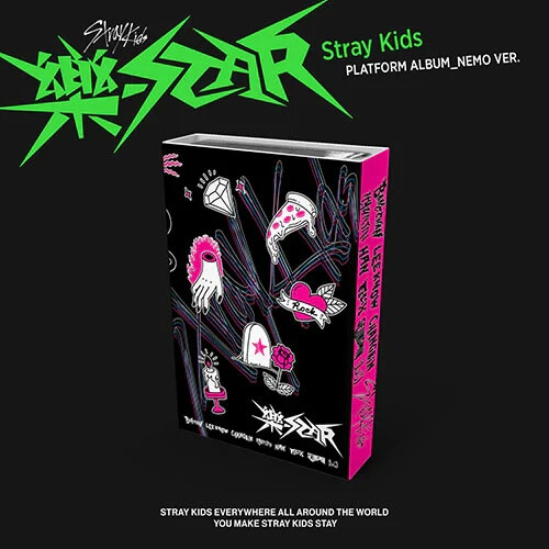 Stray Kids 楽STAR 限定版 通常盤 NEMO ver. ヒョンジン STRAY KIDS - ROCK-STAR Nemo Version Official KPOP Platform Album