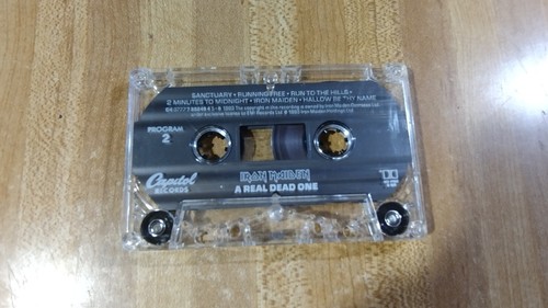 Iron Maiden A Real Live One,1993,cassette,EMI records! - Picture 5 of 5