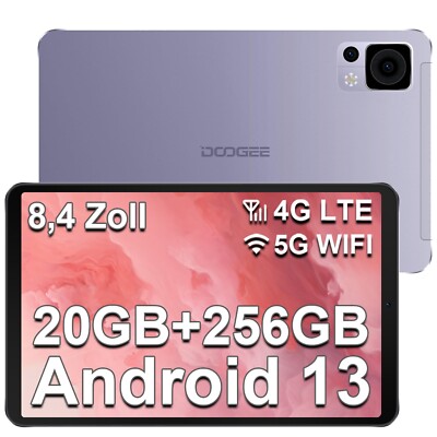 DOOGEE T20MINI Pro 8,4 Zoll Mini Tablet 20GB+256GB 8580mAh Android 13 Tablet