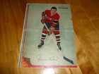 MAURICE RICHARD MONTREAL CANADIENS 1951 52 POSTER HOCKEY JOURNAL LA PATRIE NHL