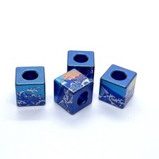 Titanium Alloy Key Pendant Bead Lanyard Parachute Cord DIY Necklace Head