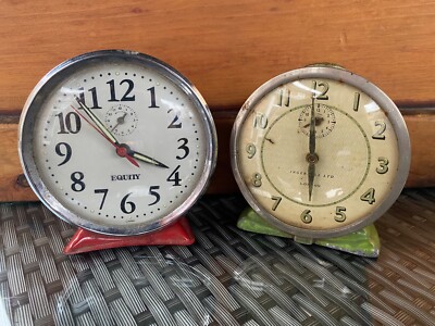 2 X VINTAGE ALARMUHREN INGERSOLL LONDON & EQUITY