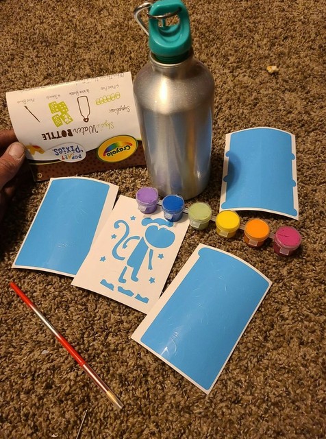 Crayola Pop Art Pixies Create a Color Glow Lamp Creative Craft Activity