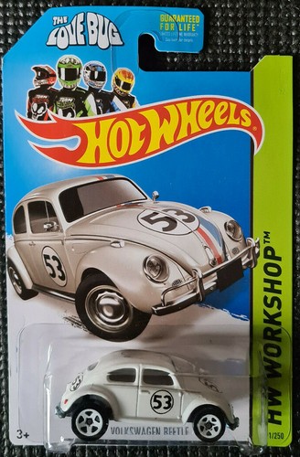 HOTWHEELS Movie TV Diecast Car - HERBIE The Love Bug - Volkswagen Beetle 1:64 - 第 1/2 張圖片