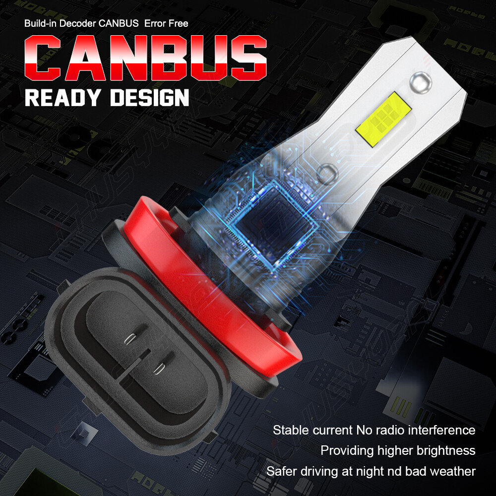 For Mercury Milan 2006-2009 6000K LED Headlight Combo High Low Beam 4x Bulbs Kit