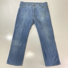 VTG Levi  s Action Jeans USA Regular Fit Cotton Denim Pants 38x29 Blue