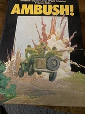 Ambush! Vintage Board Game by Victory Games Inc. VG Condition, Complete
