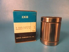 IKO LBD 20 UU Linear Motion Ball Bearing, Bushing, 20MM Bore, Sealed.