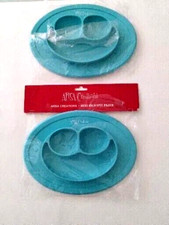 Mini Silicone Plate by Arsa Creations Suctions to Most Tables, Chairs LOT OF 2