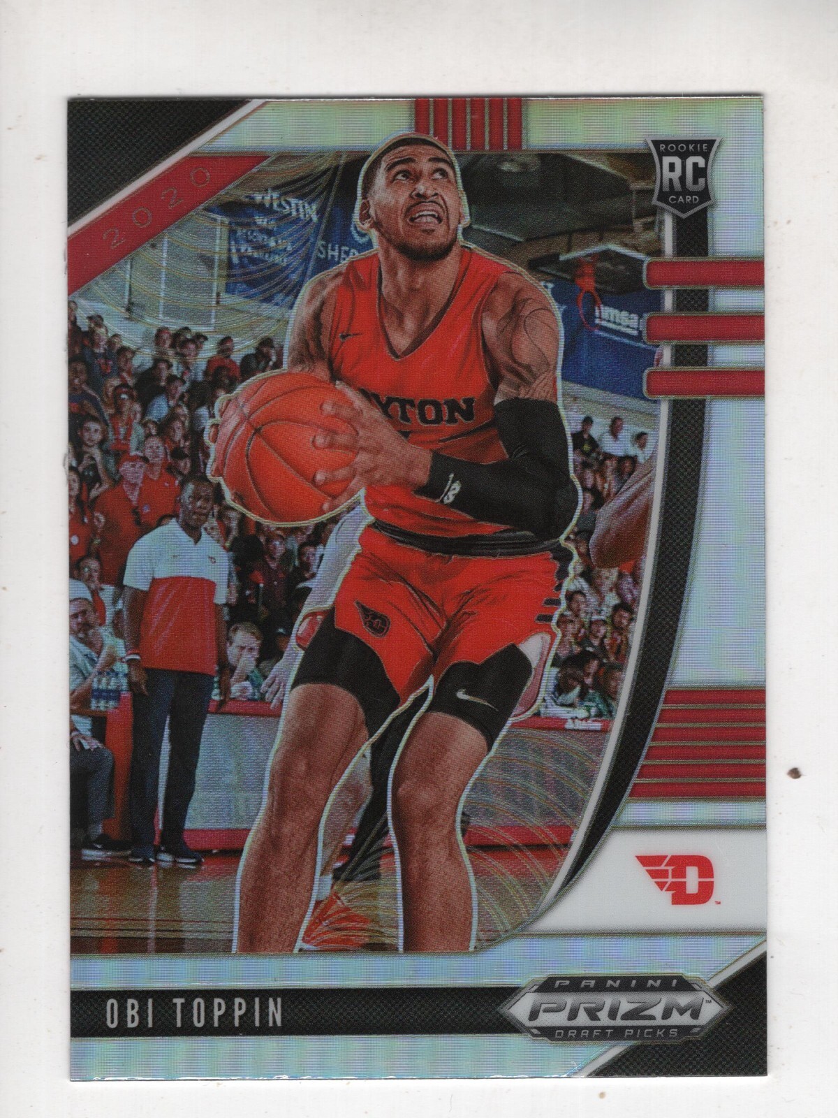 Obi Toppin 2020-21 Panini Prizm Draft Silver Prizm Rookie RC #47