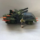 GI Joe Electro Optic Tracker Hovercraft Vehicle W/ Figure 1986 Hasbro ARAH Vtg