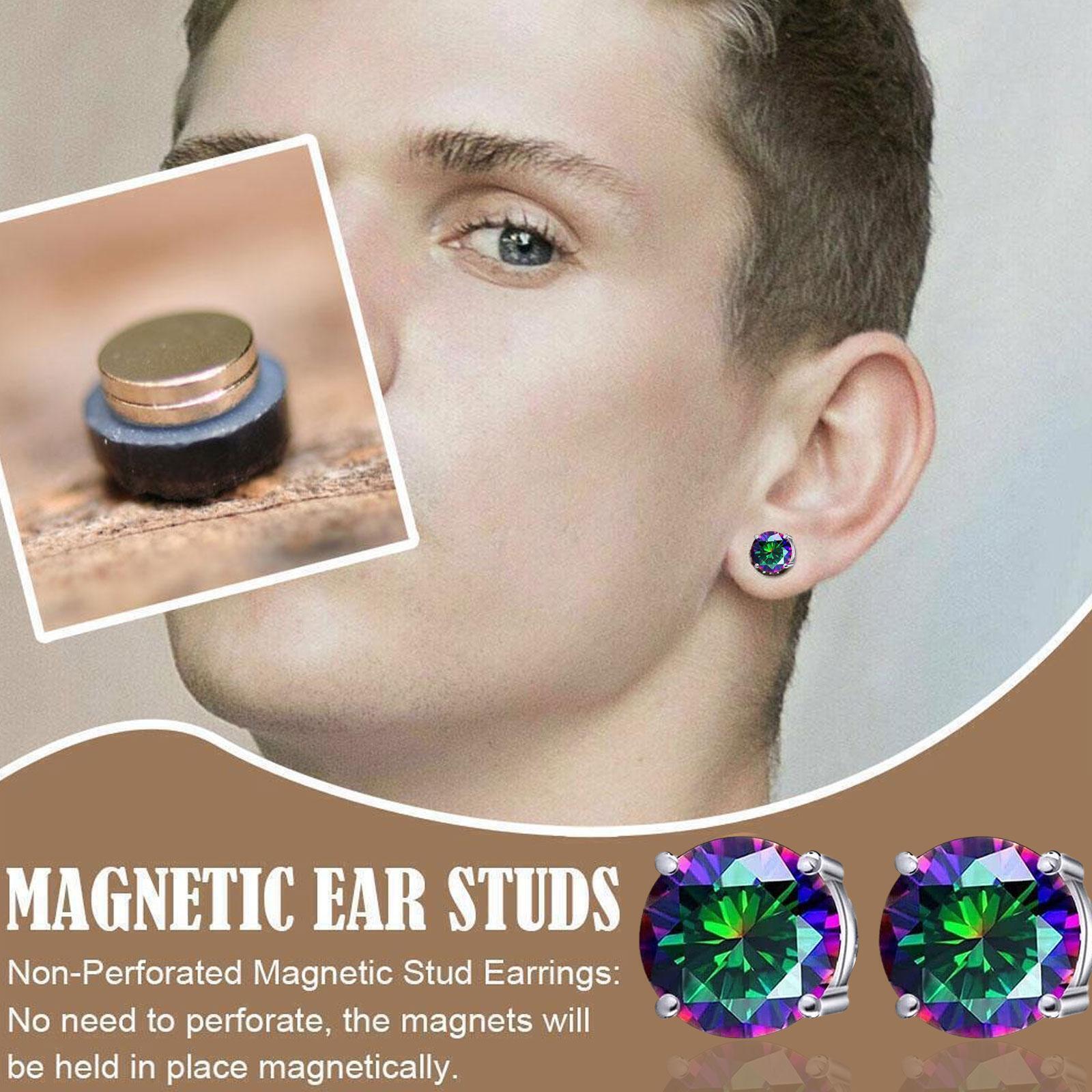 Tourmaline Acupuncture Acupressure Earrings Stud Lot