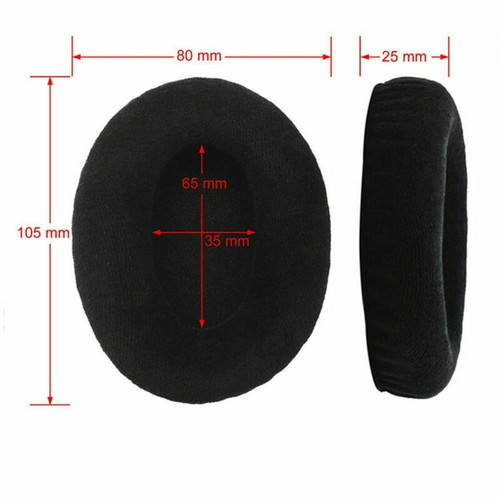 Velour Ohrpolster Kopfband Sennheiser Kopfhörer HD580 HD600 HD650 HD660S - Bild 11 von 12
