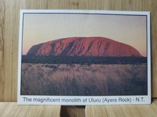 Weet Bix Postcard Cards🏆# 2 ULURU (Ayers Rock) N.T. Card🏆FREE POST
