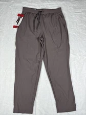 Kirkland Signature Ladies' Active Pants, Gray, Size M , color Hopsack