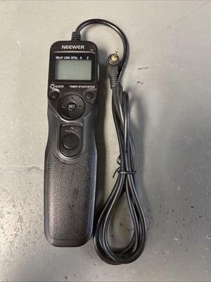 Neewer Intervalometer Digital Timer Remote EZa-C1 for Canon Cameras