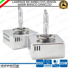 COPPIA LAMPADE XENON D5S 35W 12V SPECIFICHE AUDI A3 8V DAL 2017 6000K BIANCO