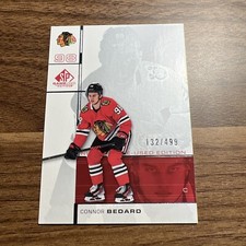 2023-24 Sp Game Used Rookie /499 Connor Bedard #RC-7 