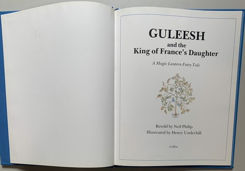 Guleesh And The King Of France's Daughter by Neil Philip HC 1st Edition 1986 - Picture 3 of 13