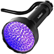 100 LED UV Flashlight Pet Urine Detector for Bed Bug Scorpion Finder Dry Stains