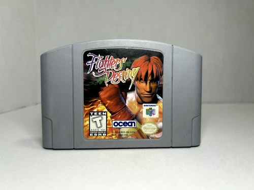 Fighter's Destiny Nintendo 64 Loose | AUTHENTIC, TESTED, & WORKING | READ!