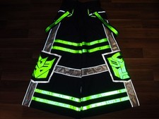 Heatwave phat pants rave gear reflective dance wear hardstyle reflector trousers