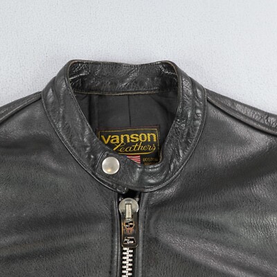 vanson レザー ジャケット サイズ38 ブラック vanson バンソン/メンズファッション｜WonderREX-ONLINE 公式通販サイト