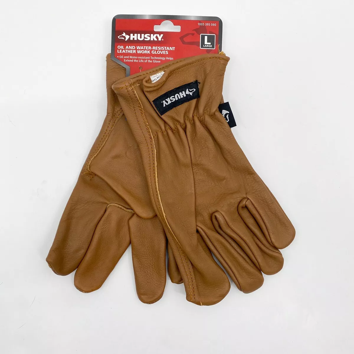 Husky Oil and Water Resistant Leather Gloves Large